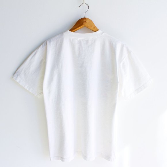 Vintage St Martin White Exotic Fish Crew Neck Tee - Picture 2 of 5